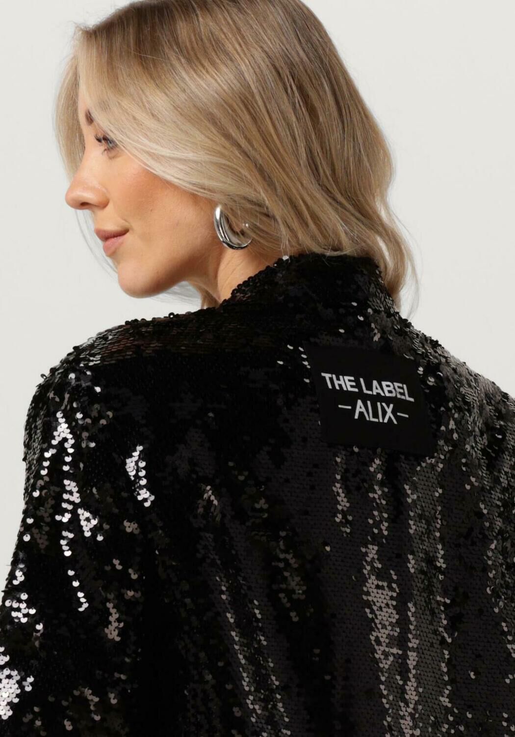 Ladies black sparkly jacket sales