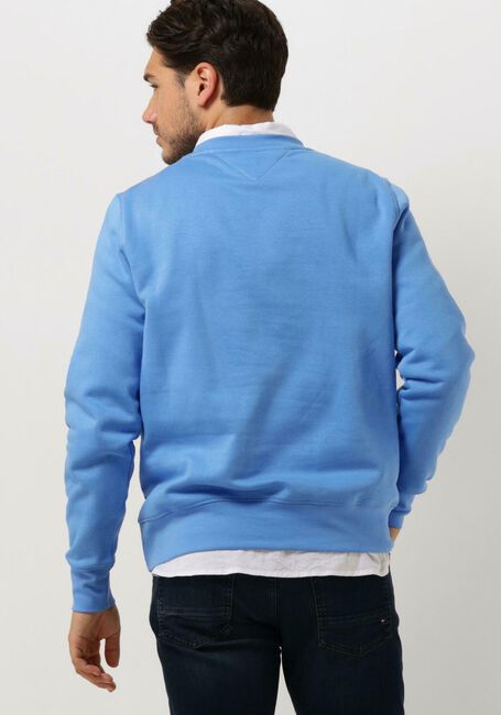 Blaue TOMMY HILFIGER Sweatshirt FLAG LOGO SWEATSHIRT - large
