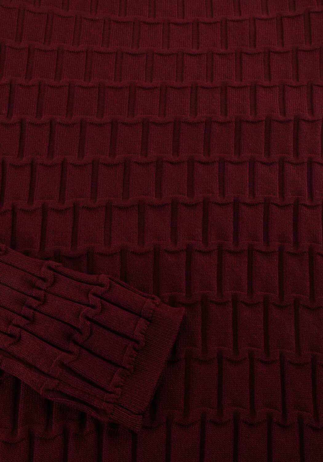 Bordeaux Y.A.S. Pullover YASTRIXO LS KNIT PULLOVER - large