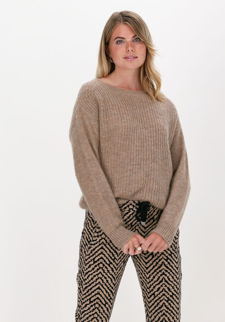 Camelfarbene MOSCOW Pullover MADELYN - large