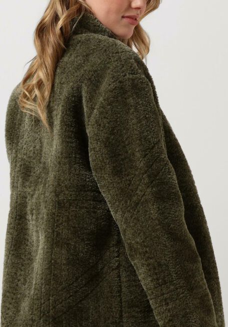 Grüne ANOTHER LABEL Teddy-Jacke AVA JACKET - large