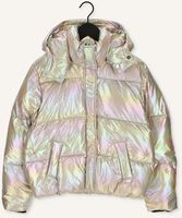 Silberne SCOTCH & SODA Wattierte Jack TECHNICAL PUFFER JACKET WITH DETACHABLE HOOD Silberne SCOTCH & SODA Wattierte Jack TECHNICAL PUFFER JACKET WITH DETACHABLE HOOD - medium