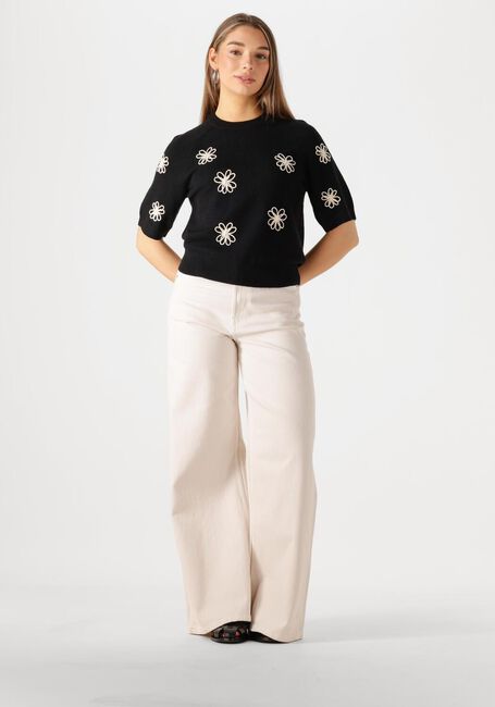Schwarze OBJECT Pullover OBJLANEY RUBIN SS PULLOVER - large