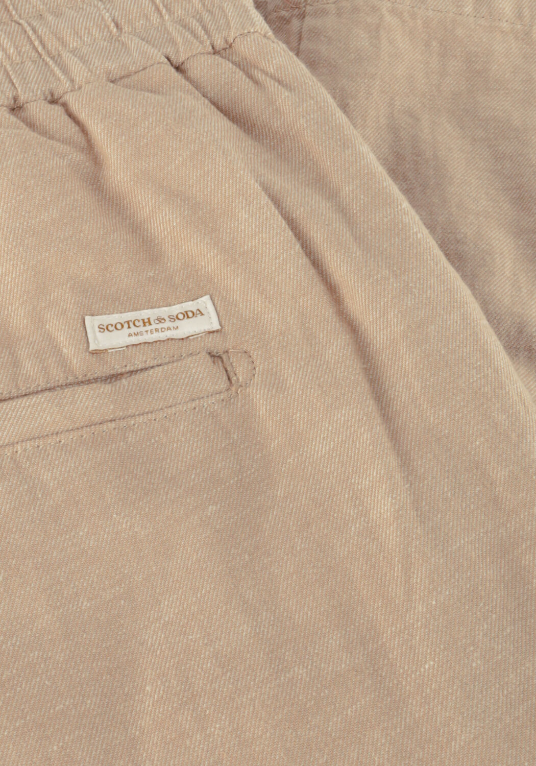 Beige SCOTCH & SODA Hose WARREN - STRAIGHT FIT TWILL JOGGER - large