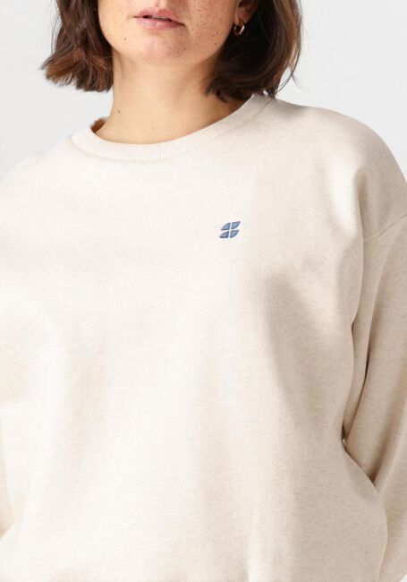 Beige BY-BAR Sweatshirt BIBI LOGO SWEATER - large