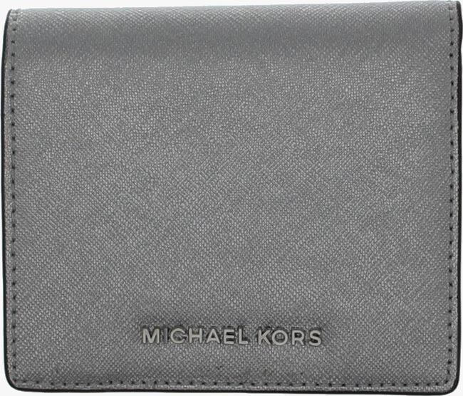 Silberne MICHAEL KORS Portemonnaie CARRYALL CARD CASE - large
