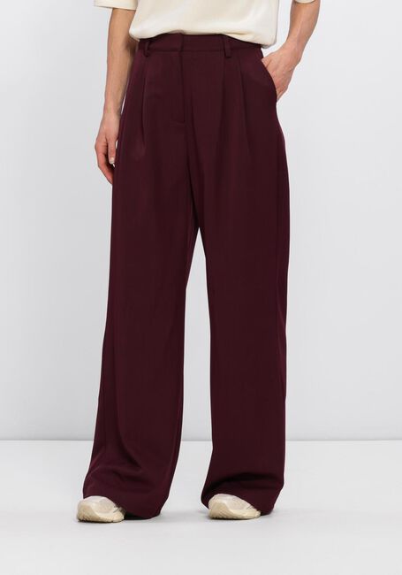 Bordeaux STUDIO AMAYA Weite Hose JACKIE PANTS - BORDEAUX - large