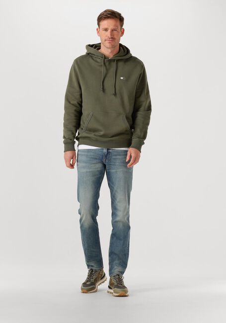 Olive TOMMY JEANS Sweatshirt TJM REG BADGE HOODIE EXT - large