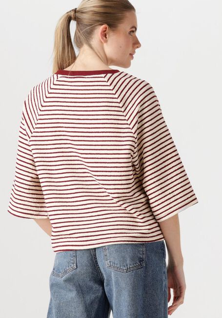 Bordeaux CO'COUTURE T-shirt ERINCC STRIPE TEE - large