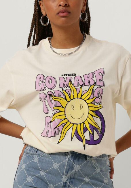 Braune REFINED DEPARTMENT T-shirt BRUNA - large