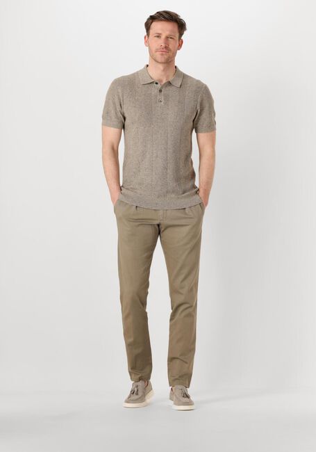 Beige PROFUOMO Polo-Shirt POLO SHORT SLEEVE - large