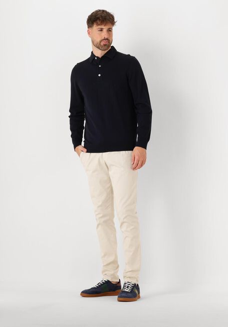 Schwarze PROFUOMO Pullover POLO ONEPIECE - large
