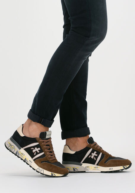 Cognacfarbene PREMIATA Sneaker Low LANDER - large