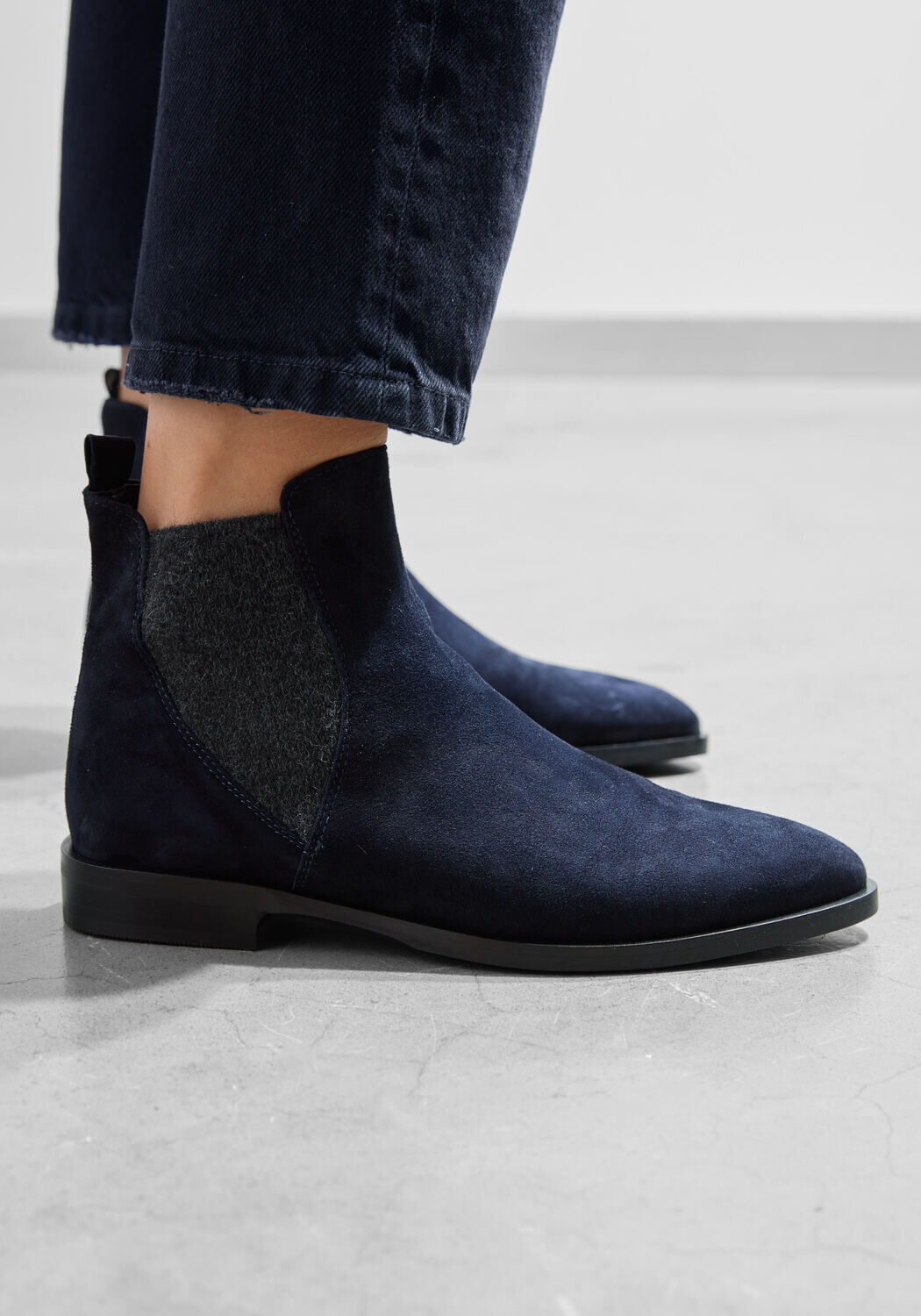 Blaue STEFANO LAURAN Stiefeletten S3289 - large