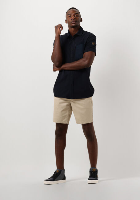 Braune VANGUARD Kurze Hose CHINO SHORTS FINE TWILL STRETCH - large