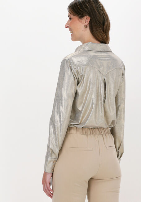 Goldfarbene EST'SEVEN Blusen EST'COWBOY FOLID BLOUSE - large