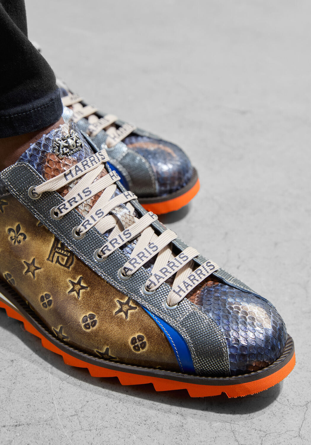 Braune HARRIS Sneaker Low 0818 - large