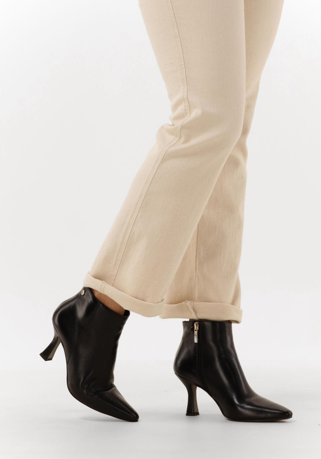 Schwarze NOTRE-V Stiefeletten 21033 - large