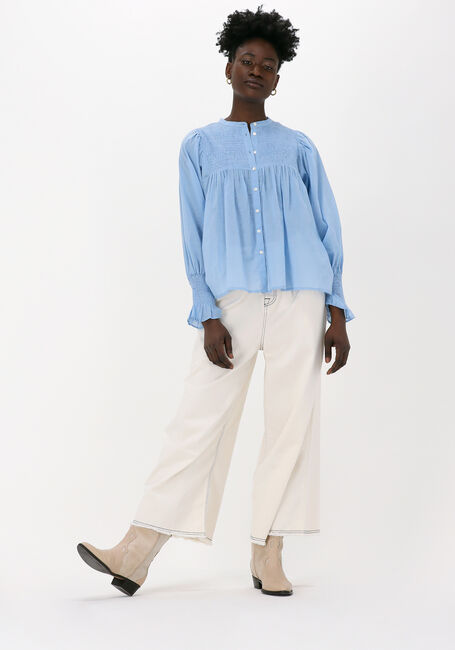 Hellblau ANTIK BATIK Blusen EMMA BLOUSE - large