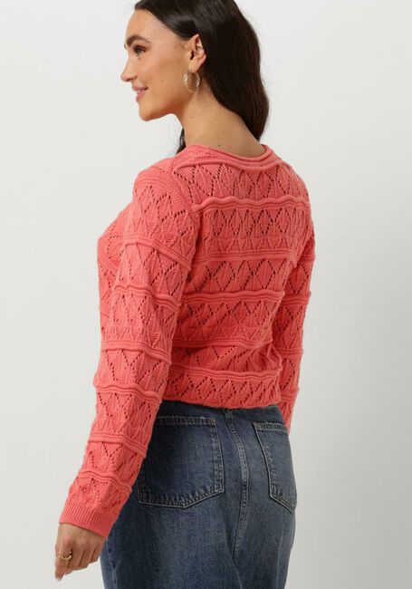 Orangene OBJECT Pullover OBJLIVA L/S O-NECK KNIT PULLOVER - large