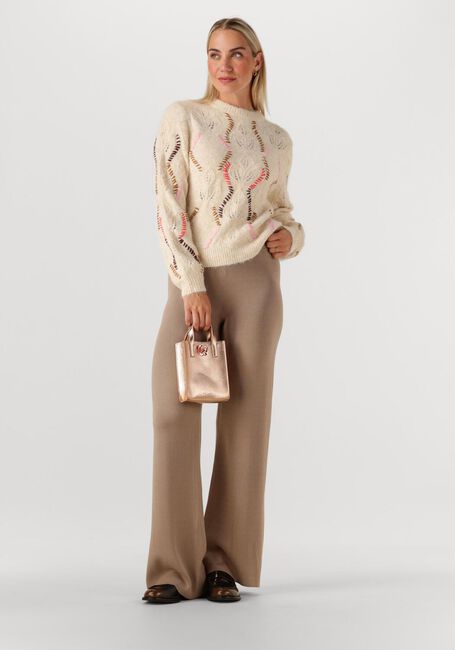 Creme Y.A.S. Pullover YASGABBI LS KNIT PULLOVER S. - large