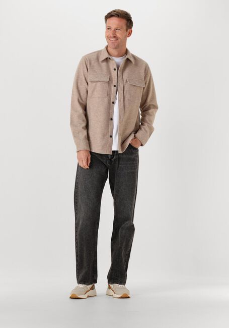Beige DSTREZZED Overshirt ULRIK OVERSHIRT - large