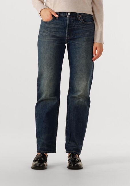 Blaue LEVI'S Straight leg jeans 501 90'S EDUCATE IN ARTS SELVEDGE - large
