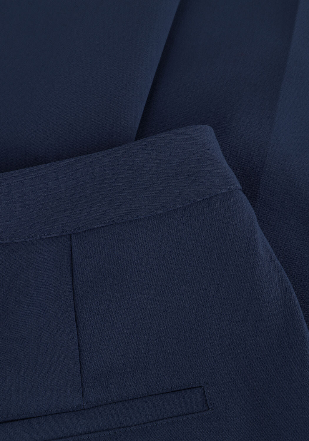 Blaue ANOTHER LABEL Weite Hose MOORE PANTS - large