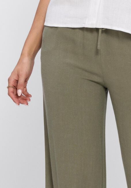 Gr&uuml;ne SELECTED WOMEN Weite Hose SLFVIVA-GULIA HW LONG SUN PANT - large