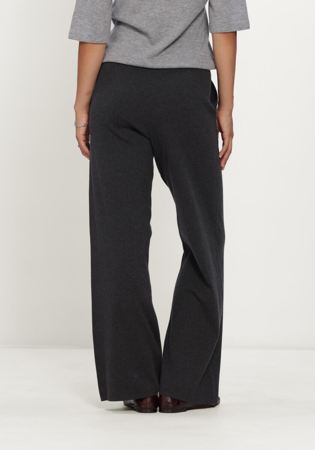 Anthrazit KNIT-TED Midirock NADA PANTS - large