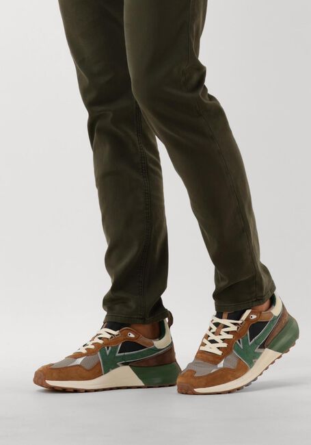 Cognacfarbene KAOTIKO Sneaker Low VANCOUVER EARTH MAN - large