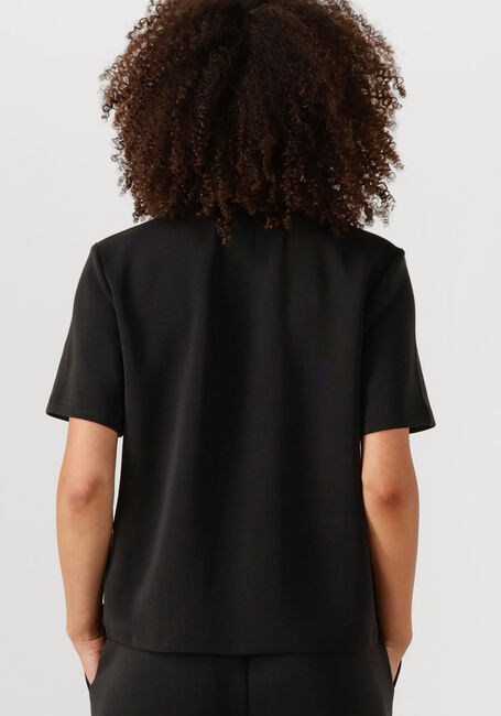 Schwarze SELECTED FEMME Top SLFTENNY SS BOXY O-NECK - large