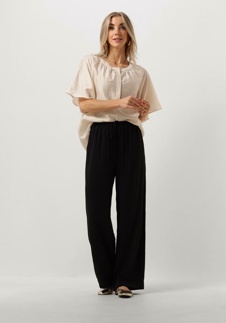 Schwarze MSCH COPENHAGEN Weite Hose MSCHAUDIA PANTS - large