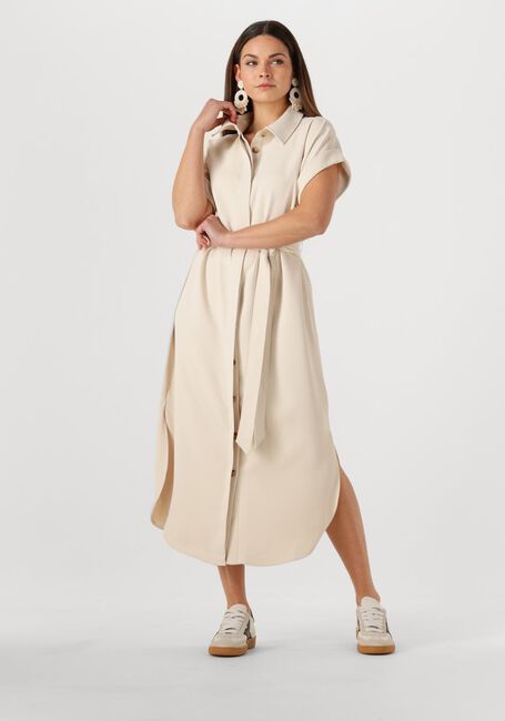 Beige OMODA ATELIER Midikleid OM-BABETTE X BO - large