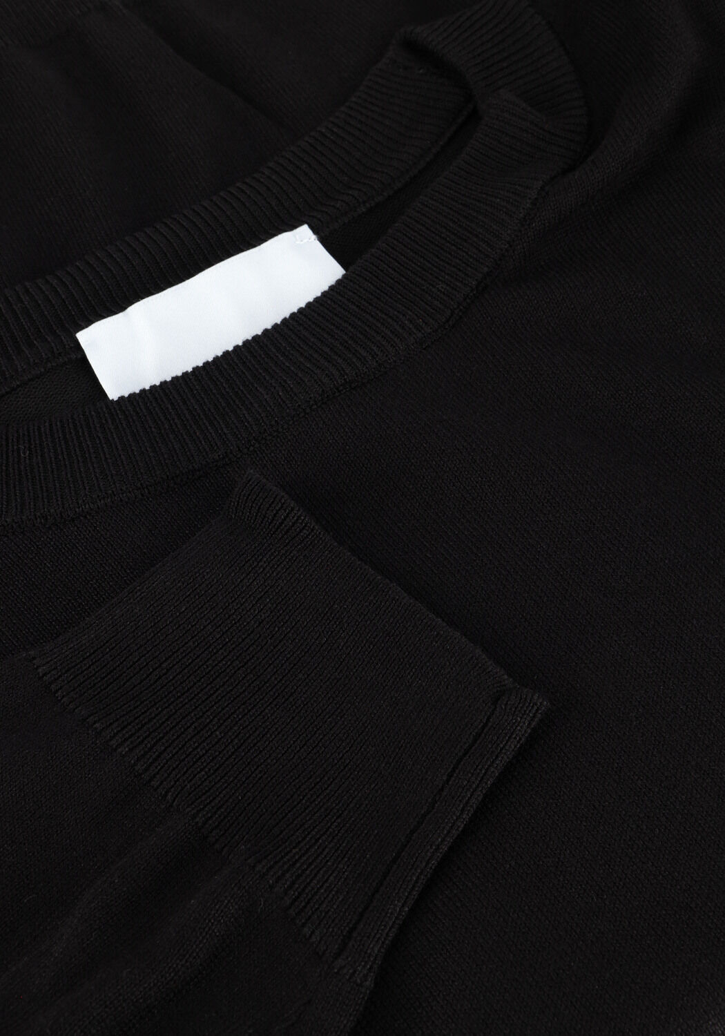 Schwarze MINUS Pullover MSMEKIRA SOLID KNIT PULLOVER - large