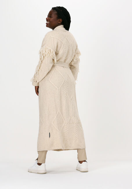 Beige SILVIAN HEACH Strickjacke LONG CARDIGAN CLEVELAND - large