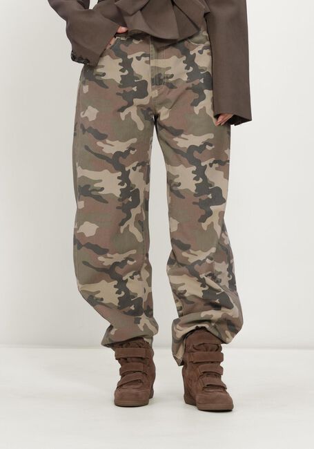 Mehrfarbige/Bunte CATWALK JUNKIE Straight leg jeans CAMO SUPER BARREL FIT JEANS - large