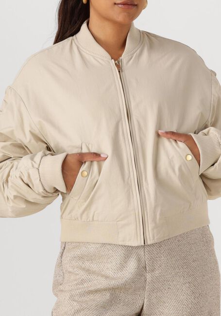 Camelfarbene NUKUS Wattierte Jack CELESTE JACKET - large