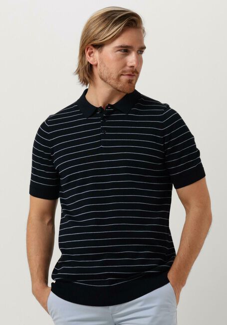 Dunkelblau SAINT STEVE Polo-Shirt HESSEL - large
