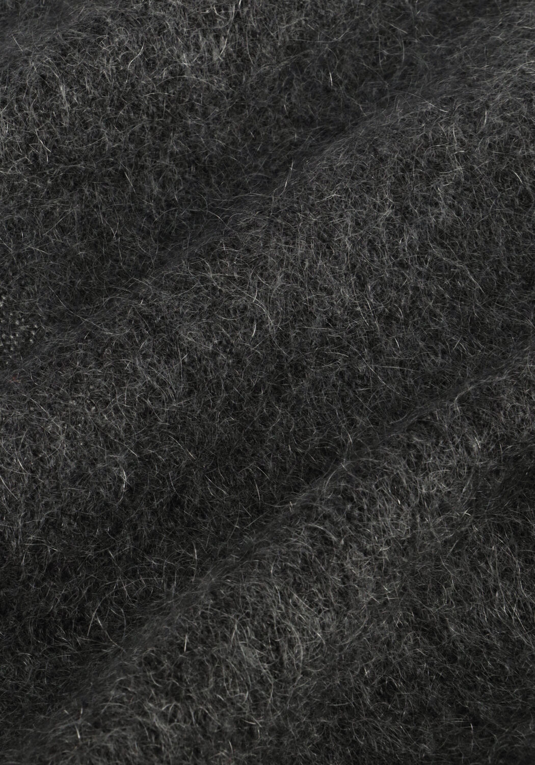 Dunkelgrau SECOND FEMALE Strickjacke BROOK KNIT WRAP CARDIGAN - large