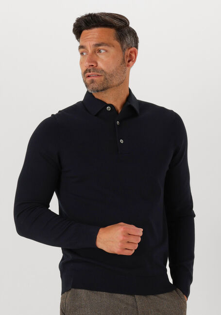 Dunkelblau PROFUOMO Pullover POLO ONEPIECE LUXURY BASIC - large