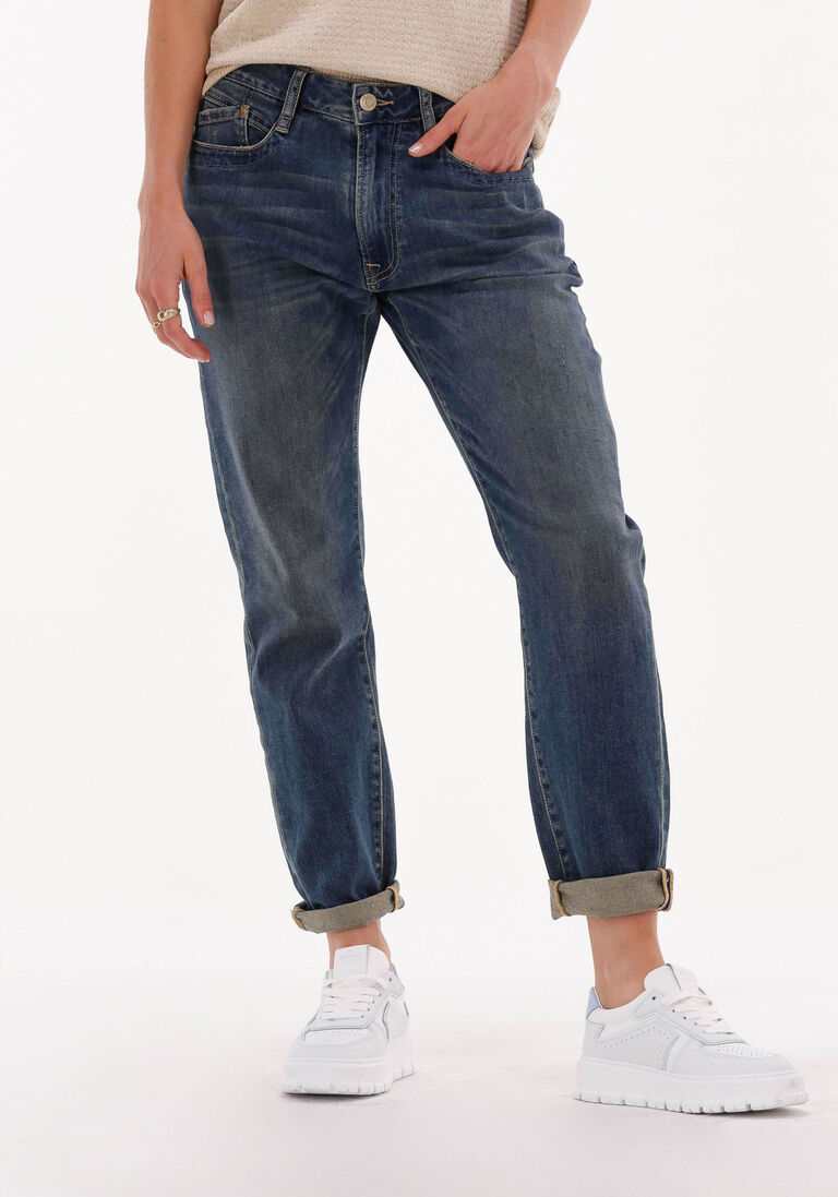 blaue summum straight leg jeans tapered loose pants light weight cotton
