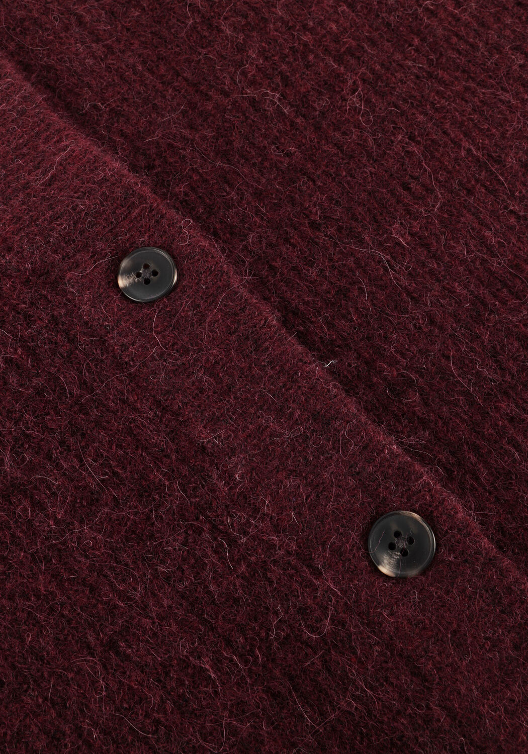 Bordeaux SELECTED WOMEN Strickjacke SLFLULU LS KNIT SHORT CARDIGAN - large