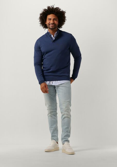 Blaue GENTI Pullover K9153-1260 - large