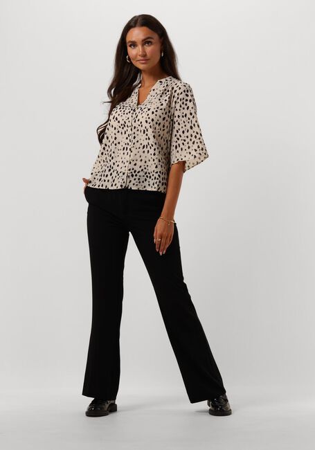 Beige MSCH COPENHAGEN Blusen MSCHANGELINA SHIRT AOP - large