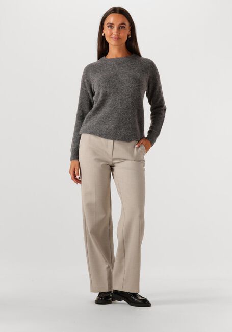 Graue SELECTED FEMME Pullover SLFLULU LS KNIT O-NECK - large