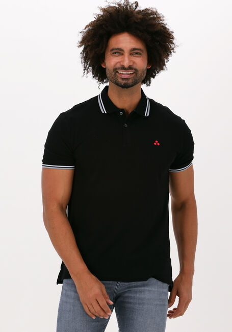 Schwarze PEUTEREY Polo-Shirt MEDINILLA STR 04 - large