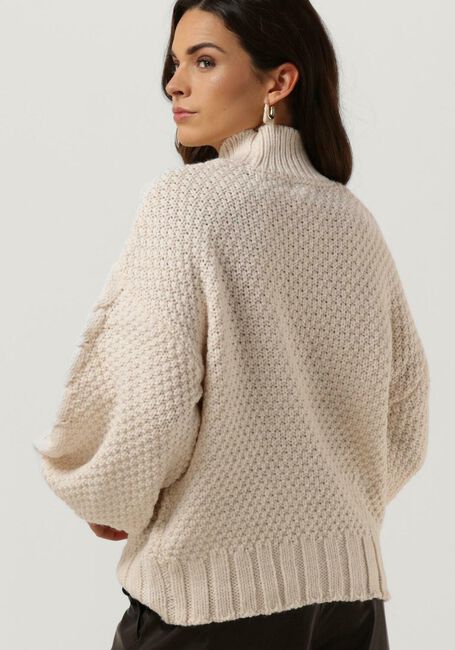 Beige OBJECT Rollkragenpullover ALISON KNIT L/S PULLOVER - large