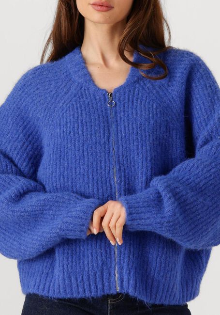 Blaue EDITED Strickjacke RANI BOMBER CARDIGAN - large