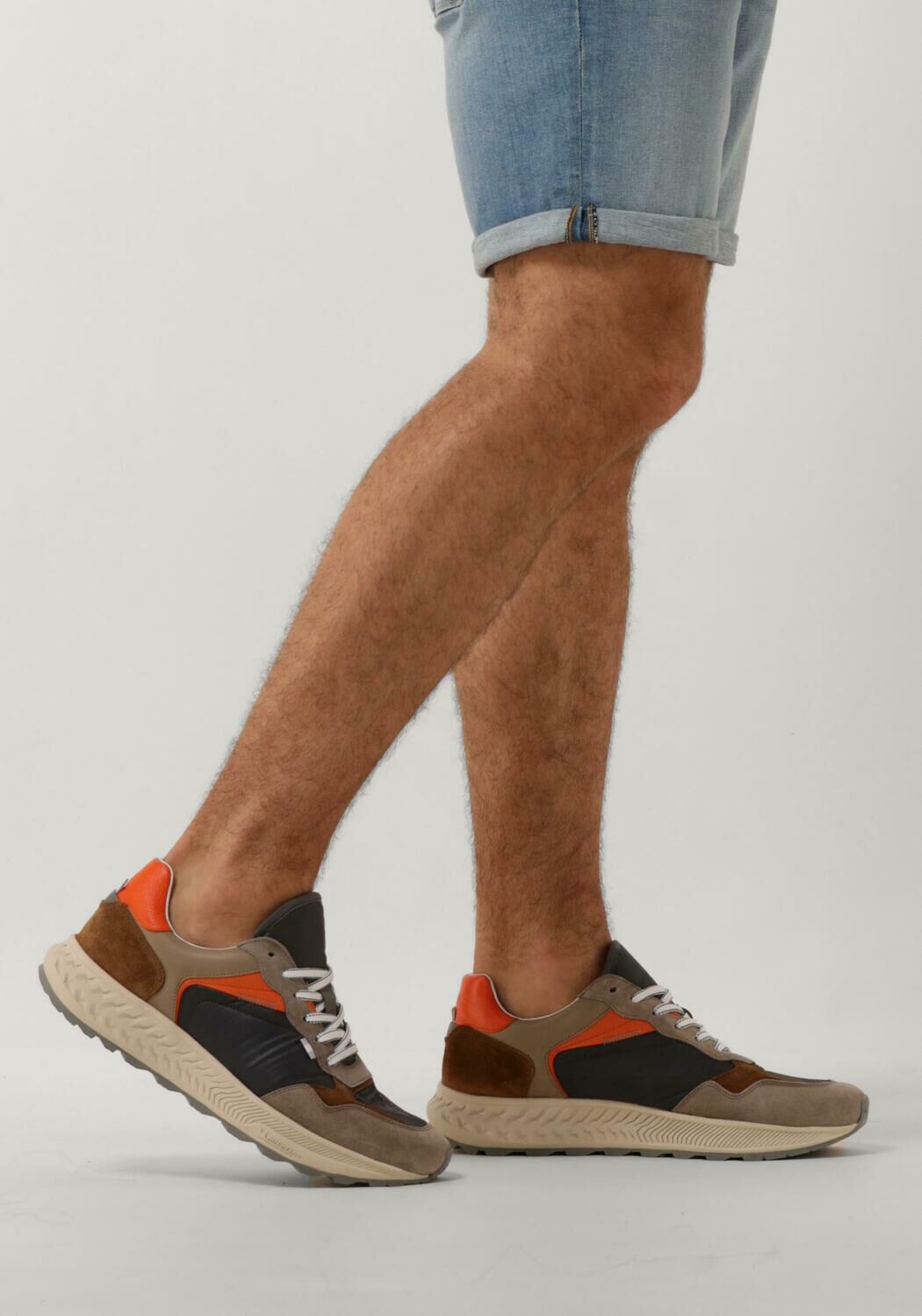 Beige CLAY Sneaker Low 13655 - large